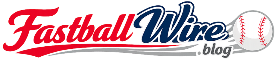 FastballWire.blog logo featuring a baseball-themed design for MLB news and updates.